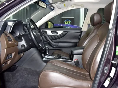2016 Infiniti QX70 Luxury 6 Cylinders Petrol Engine Brown SUV GCC Specs Automatic