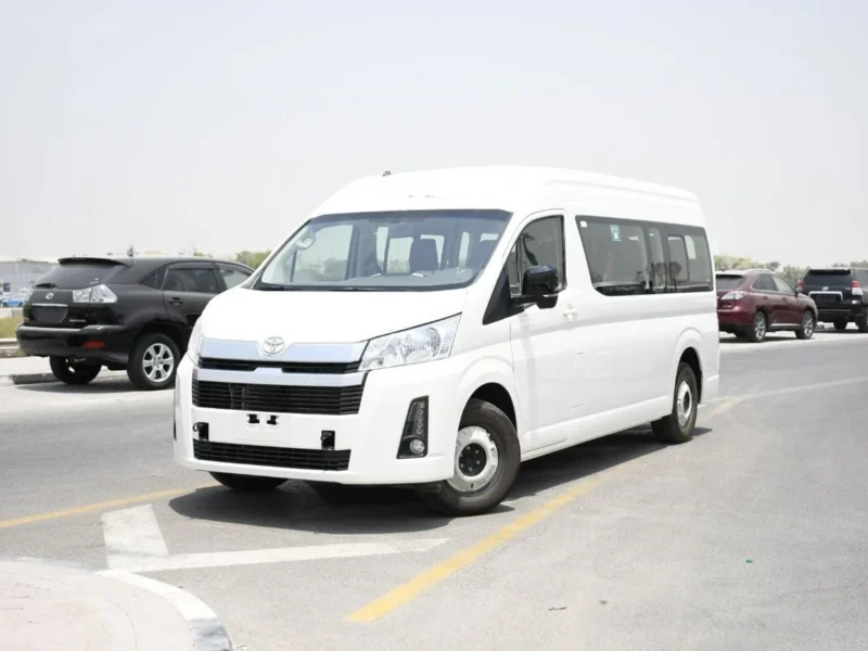 2026 Toyota Hiace GL 3.5 Litres V6 Petrol Engine White Grey Van Manual GCC Specs Full Option