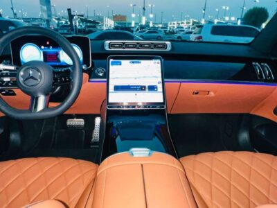 2026 Mercedes Benz S 500 4MATIC L HIGH 3.0L V6 Hybrid Engine White Orange Sedan GCC Specs