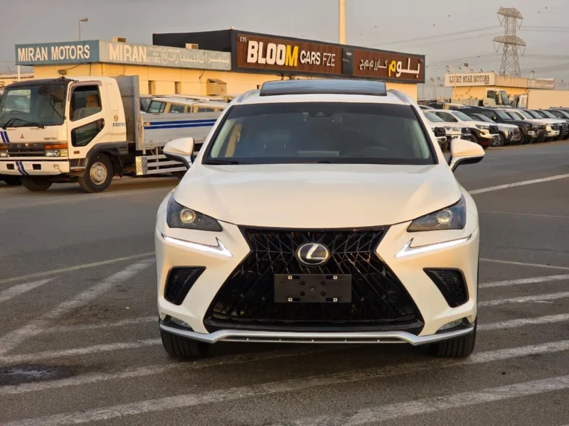 2019 Lexus NX300 Platinum 2.0 Litres 4 Cylinders Petrol Engine White Black SUV American Specs
