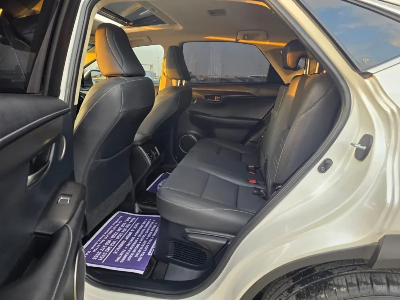 2019 Lexus NX300 Platinum 2.0 Litres 4 Cylinders Petrol Engine White Black SUV American Specs