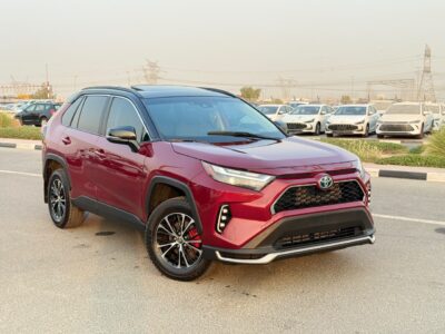 2023 TOYOTA RAV 4 XLE 2.5 litres 4 Cylinders Petrol Engine Red Grey SUV American Specs