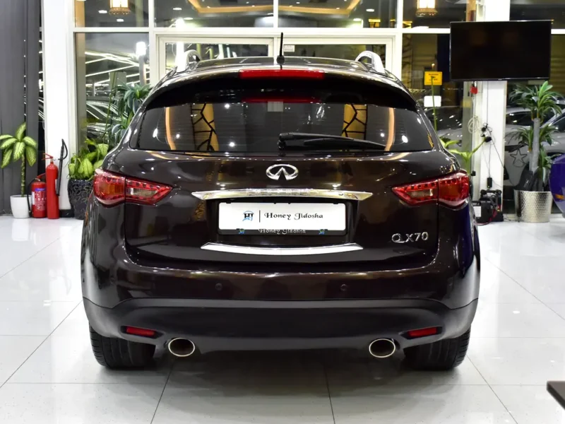 2016 Infiniti QX70 Luxury 6 Cylinders Petrol Engine Brown SUV GCC Specs Automatic