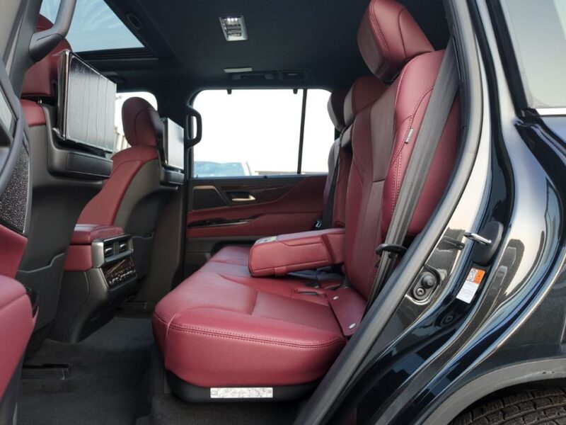 2026 Lexus LX 600 Signature 3.5 Litres Twin-Turbo V6 Petrol Engine Black Red SUV GCC specs