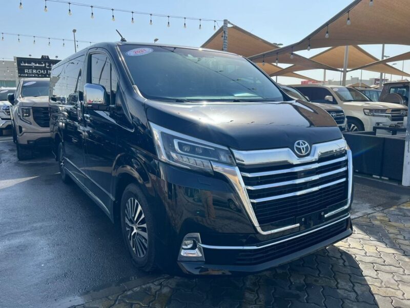 2021 Toyota Granvia PREMIUM 3.5 Litres V6 Petrol Engine Black Van GCC Specs RWD FULL OPTIONS