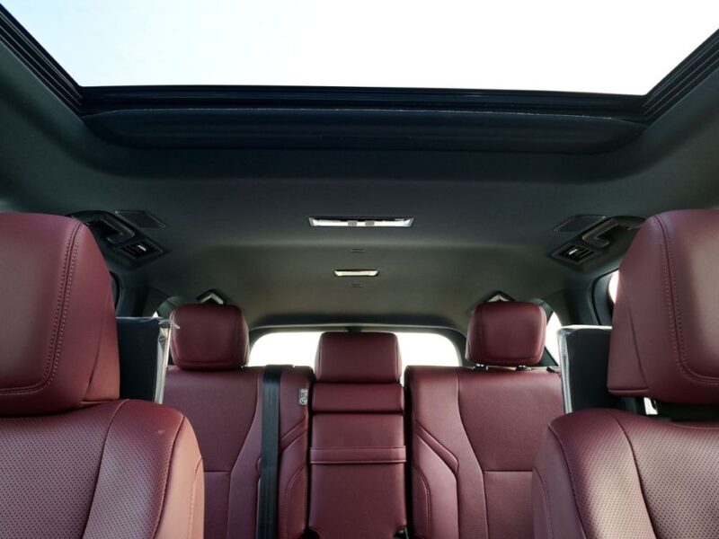 2026 Lexus LX 600 Signature 3.5 Litres Twin-Turbo V6 Petrol Engine Black Red SUV GCC specs