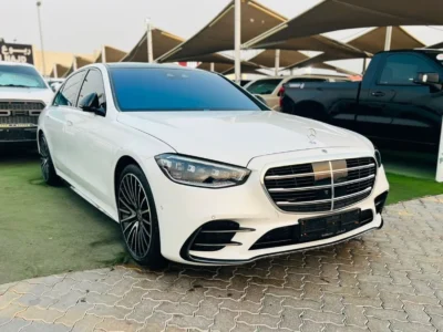 2026 Mercedes Benz S 500 4MATIC L HIGH 3.0L V6 Hybrid Engine White Orange Sedan GCC Specs