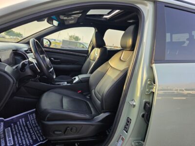 2022 Hyundai Santa Cruz Limited 2.5L Turbo 4 Cylinders Petrol Engine Green Black Pickup Truck US Specs