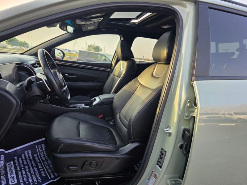 2022 Hyundai Santa Cruz Limited 2.5L Turbo 4 Cylinders Petrol Engine Green Black Pickup Truck US Specs