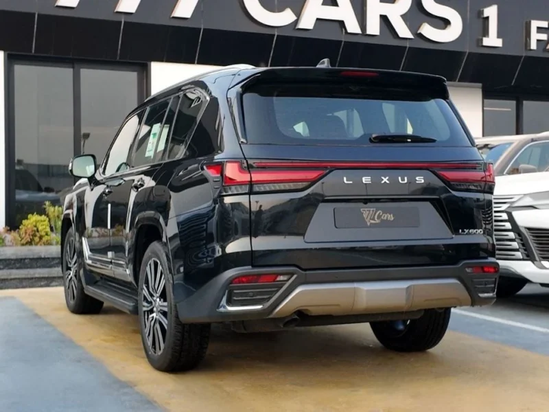 2026 Lexus LX 600 Signature 3.5 Litres Twin-Turbo V6 Petrol Engine Black Red SUV GCC specs