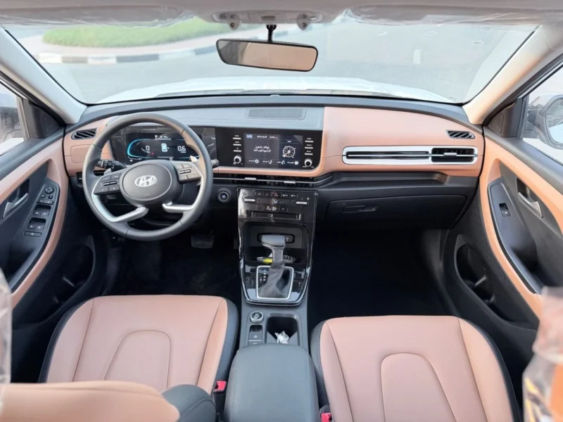 2026 Hyundai Creta PREMIUM 1.5 Litres 4 Cylinders Petrol Engine White Brown SUV GCC Specs