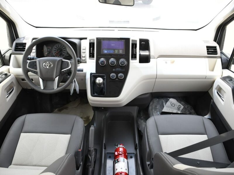 2026 Toyota Hiace GL 3.5 Litres V6 Petrol Engine White Grey Van Manual GCC Specs Full Option