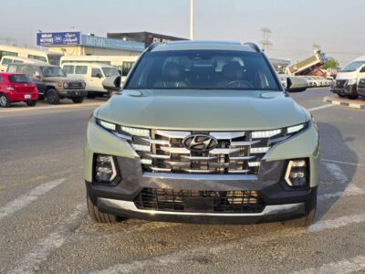 2022 Hyundai Santa Cruz Limited 2.5L Turbo 4 Cylinders Petrol Engine Green Black Pickup Truck US Specs
