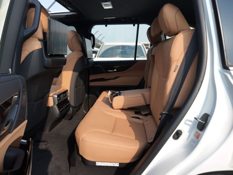 2026 Lexus LX 600 Signature 3.5 Litres Twin-Turbo V6 Petrol Engine White Tan SUV GCC specs