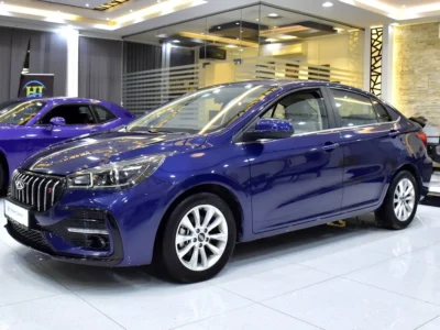2026 Chery Arrizo 5 Comfort 4 Cylinders Petrol Engine Blue Beige Sedan GCC Specs Automatic