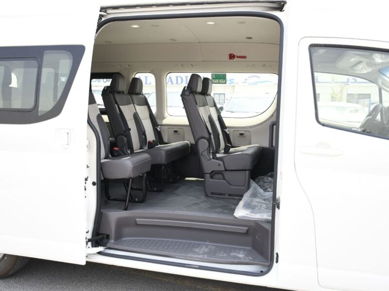 2026 Toyota Hiace GL 3.5 Litres V6 Petrol Engine White Grey Van Manual GCC Specs Full Option