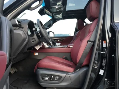 2026 Lexus LX 600 Signature 3.5 Litres Twin-Turbo V6 Petrol Engine Black Red SUV GCC specs