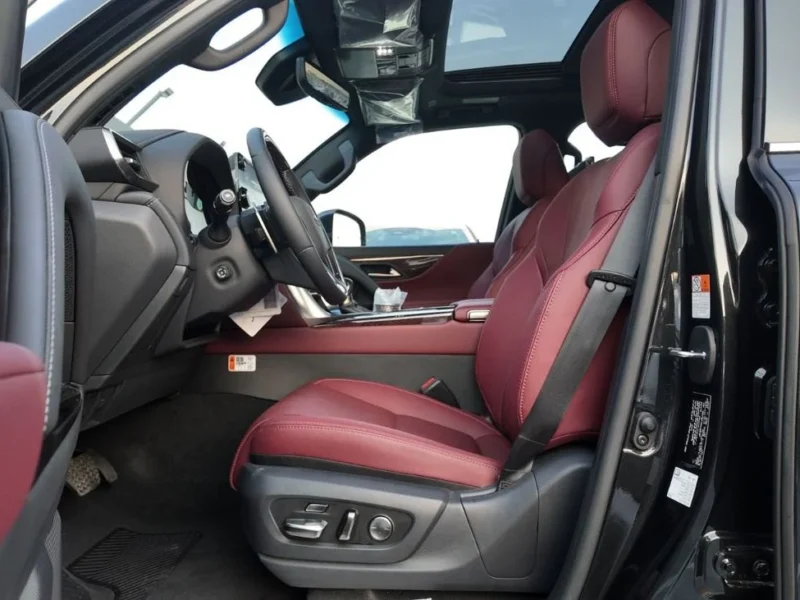 2026 Lexus LX 600 Signature 3.5 Litres Twin-Turbo V6 Petrol Engine Black Red SUV GCC specs
