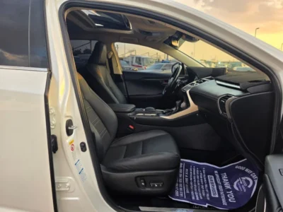 2019 Lexus NX300 Platinum 2.0 Litres 4 Cylinders Petrol Engine White Black SUV American Specs