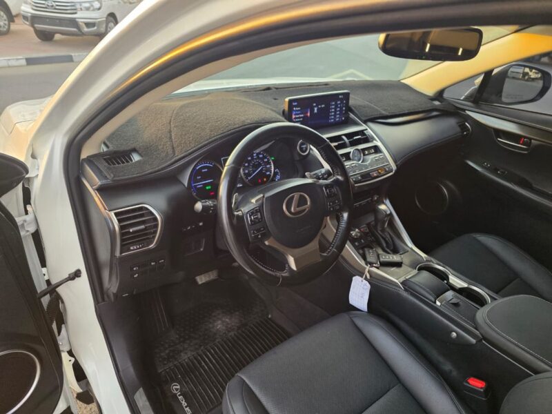 2019 Lexus NX300 Platinum 2.0 Litres 4 Cylinders Petrol Engine White Black SUV American Specs