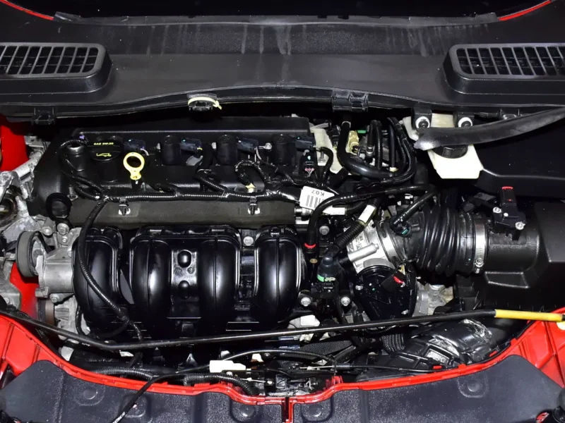 2016 Ford Escape S 4 Cylinders Petrol Engine Red Black Crossover GCC Specs Automatic