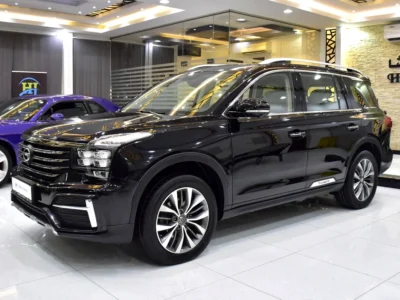 2021 GAC GS8 GL 320T 4 Cylinders Petrol Engine Black Beige SUV GCC Specs Automatic