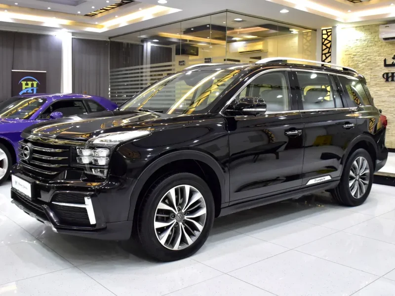 2021 GAC GS8 GL 320T 4 Cylinders Petrol Engine Black Beige SUV GCC Specs Automatic