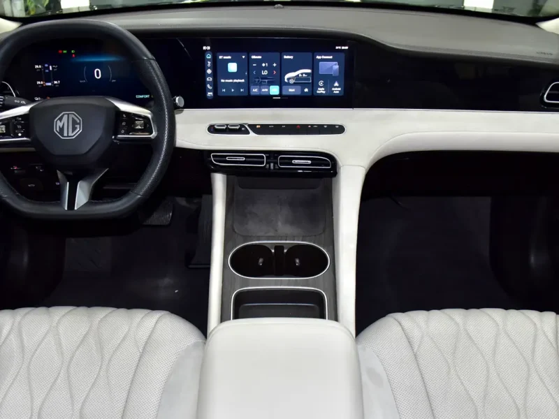 2023 MG MG 8 Luxury 4 Cylinders Hybrid Engine Grey Beige Sedan Chinese Specs Automatic