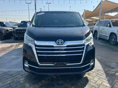 2021 Toyota Granvia PREMIUM 3.5 Litres V6 Petrol Engine Black Van GCC Specs RWD FULL OPTIONS