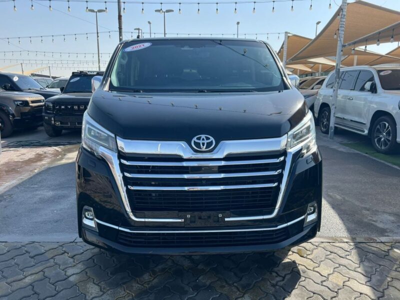 2021 Toyota Granvia PREMIUM 3.5 Litres V6 Petrol Engine Black Van GCC Specs RWD FULL OPTIONS