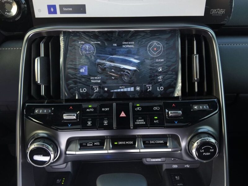 2026 Lexus LX 600 Signature 3.5 Litres Twin-Turbo V6 Petrol Engine Black Red SUV GCC specs