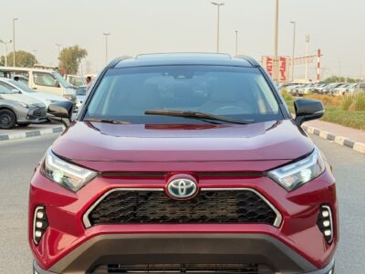 2023 TOYOTA RAV 4 XLE 2.5 litres 4 Cylinders Petrol Engine Red Grey SUV American Specs