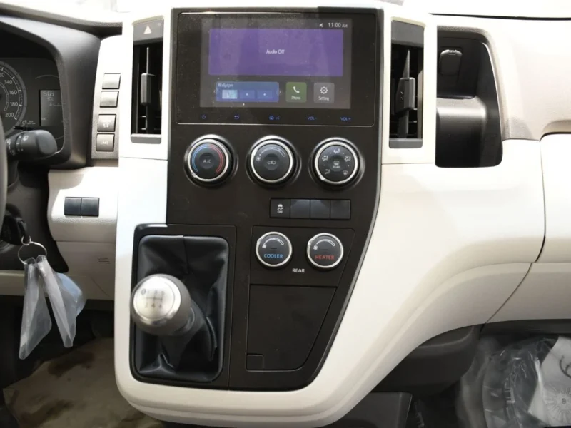 2026 Toyota Hiace GL 3.5 Litres V6 Petrol Engine White Grey Van Manual GCC Specs Full Option