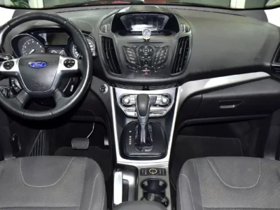 2016 Ford Escape S 4 Cylinders Petrol Engine Red Black Crossover GCC Specs Automatic