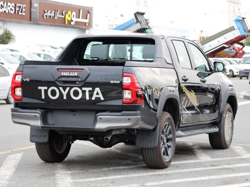 2026 Toyota Hilux Adventure 4.0 Litres V6 Petrol Engine Black Pickup Truck GCC Specs