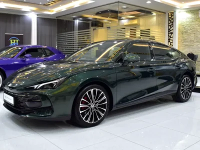 2023 MG MG 7 Luxury 4 Cylinders Petrol Engine Green Blue Sedan Chinese Specs Automatic