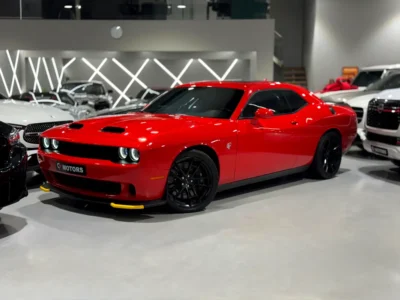 2023 Dodge Challenger SRT Hellcat 6.2L Supercharged HEMI V8 Red Black Coupe Limited Edition
