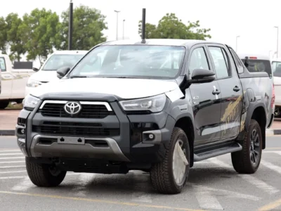 2026 Toyota Hilux Adventure 4.0 Litres V6 Petrol Engine Black Pickup Truck GCC Specs