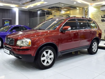 2011 Volvo XC90 Comfort 6 Cylinders Petrol Engine Red Beige SUV GCC Specs Automatic