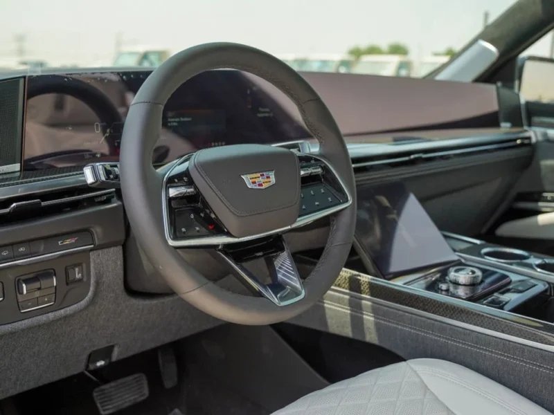 2026 Cadillac Escalade V SERIES 6.2 Litres Supercharged V8 Petrol Engine Black White SUV GCC Specs