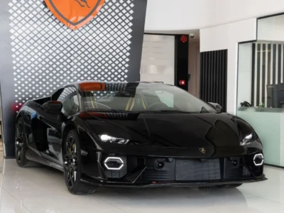 2026 Lamborghini Temerario 4.0L Twin-Turbo V8 Hybrid Black Yellow Black Sportback European Specs