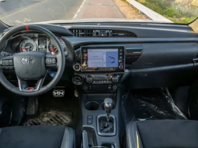 2026 Toyota Hilux GR Sport 4.0 Litres 6 Cylinders Petrol Engine Black Pickup Truck GCC Specs