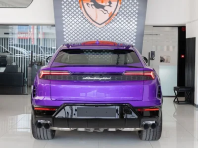 2026 Lamborghini Urus SE 4.0 Litres Twin-Turbo V8 Hybrid Engine Purple White SUV European Specs