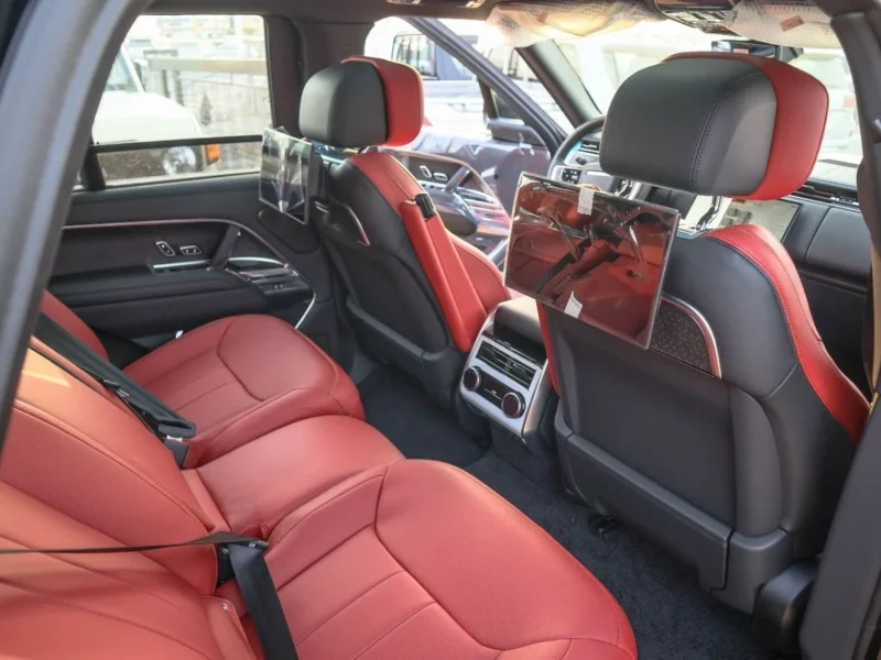 2026 Range Rover Autobiography P530 4.4L Twin-Turbo V8 Hybrid Engine Black Red SUV Automatic