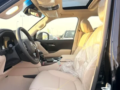 2026 Toyota Land Cruiser GXR 3.5 Litres Twin-Turbo 6 Cylinders Petrol Engine Black Beige SUV GCC