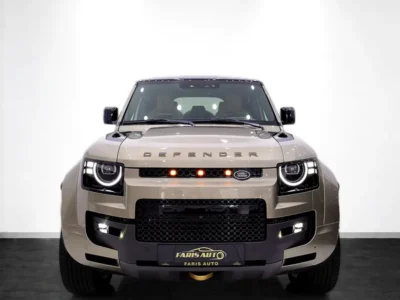 2026 Land Rover Defender 110 Octa P635 Twin-Turbo V8 Engine Gold Tan SUV FULLY LOADED