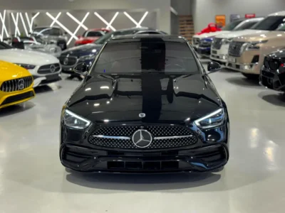 2024 Mercedes-Benz C-Class C200 4 Cylinders Hybrid Engine Black Red Sedan European Specs