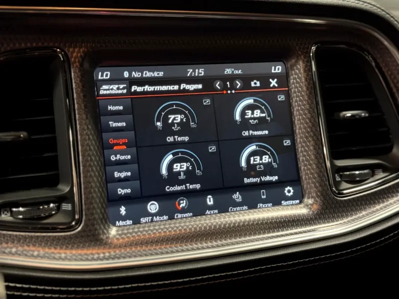 2023 Dodge Challenger SRT Hellcat 6.2L Supercharged HEMI V8 Red Black Coupe Limited Edition