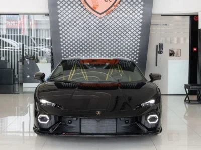 2026 Lamborghini Temerario 4.0L Twin-Turbo V8 Hybrid Black Yellow Black Sportback European Specs