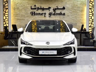 2022 MG MG 7 Sport 4 Cylinders Petrol Engine White Blue Sedan Chinese Specs Automatic
